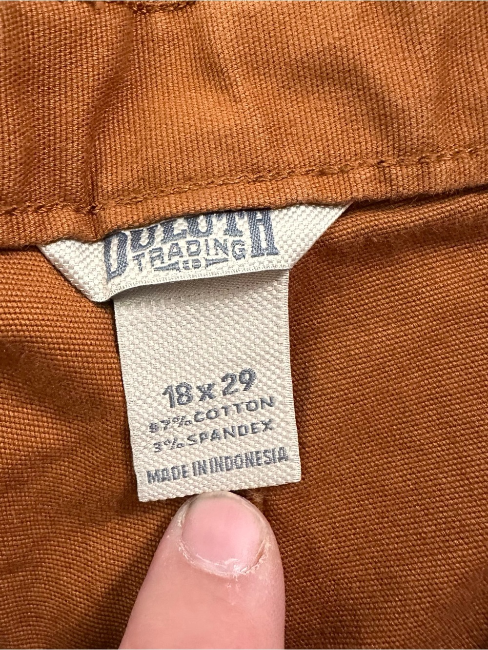 Duluth Trading Co. Utility Work Pants Womens 18x29 Double Knee Carpenter - Picture 5 of 10